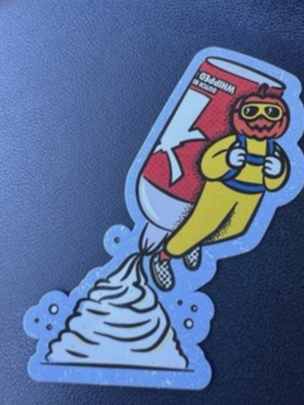 Dutch Bros September 2026 Bonus Sticker 1/3 Limited Edition Whipped Cream Rocket